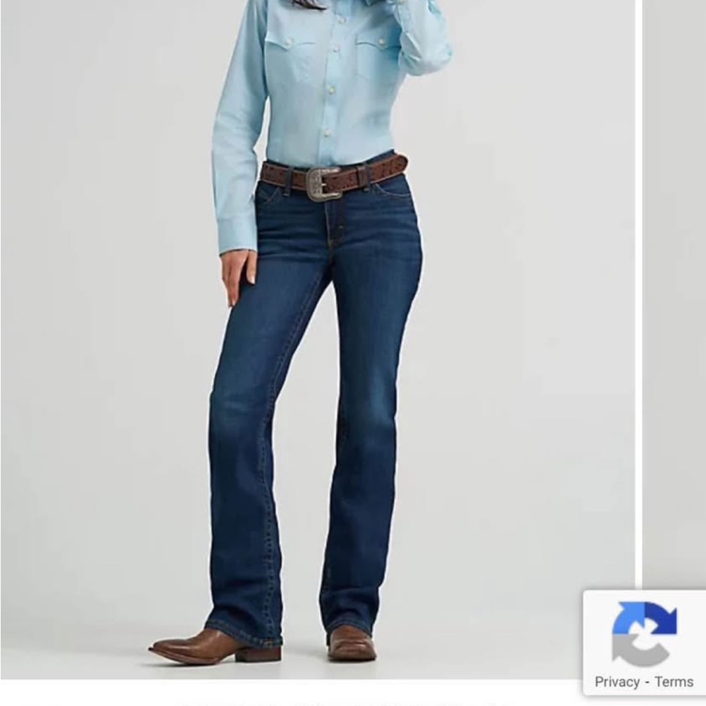 Wrangler Blue Bootcut Denim